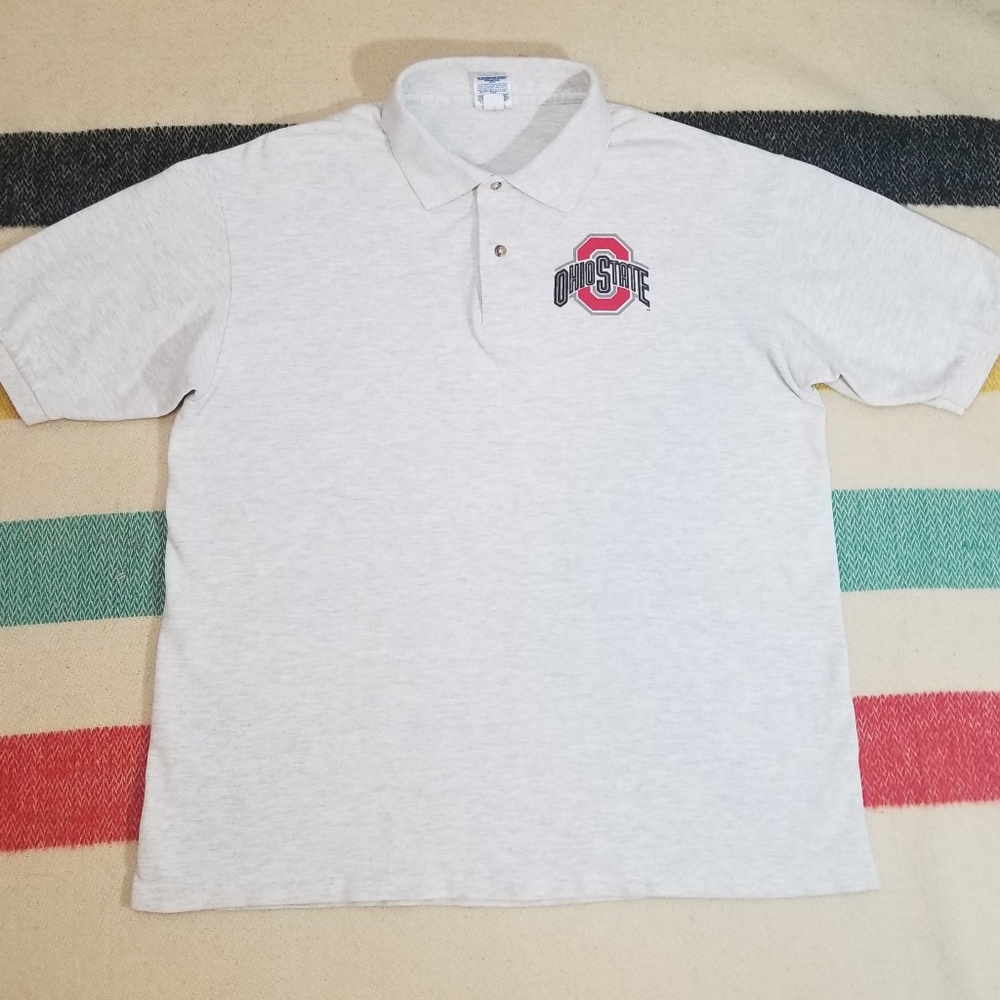 VTG Ohio State Buckeyes Polo Shirt